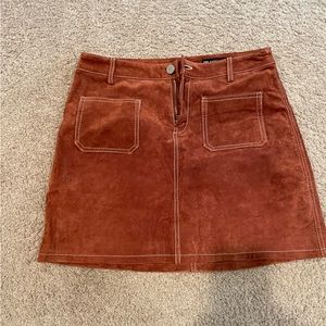 Blank NYC Suede Mini Skirt Size 25